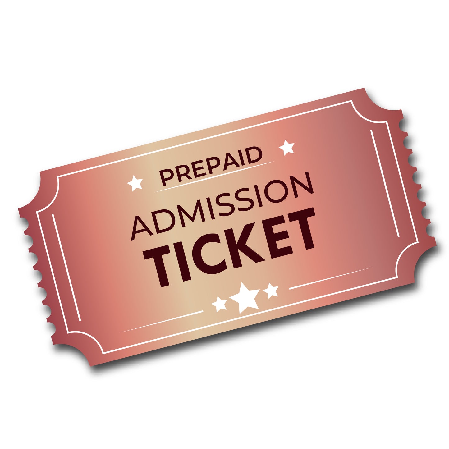 Prepaid Admission Ticket